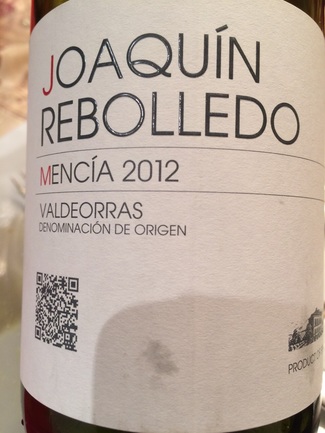 Joaquin Rebolledo mencia 2012