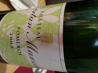 Certan Marzelle 2003