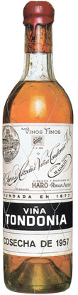 Viña Tondonia Gran Reserva blanco 1957