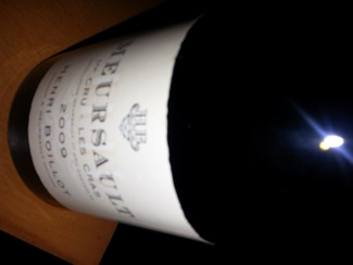 Domaine Henri Boillot Meursault premier cru les Cras 2009