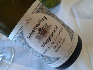 Gutsverwaltung Stiftungsweingut Riesling Hochgewächs Trocken 2012