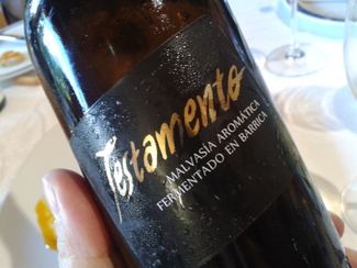 Testamento Malvasía Fermentado en Barrica 2013
