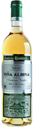 Viña Albina Semidulce Blanco Reserva 2001