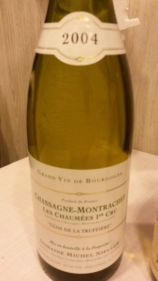 Michel Niellon Chassgane-Montrachet 1er Cru “Les Chaumées, Clos de la Truffière” 2004