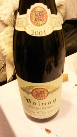 Michel Lafarge Volnay 1er Cru “Clos des Chênes” 2001
