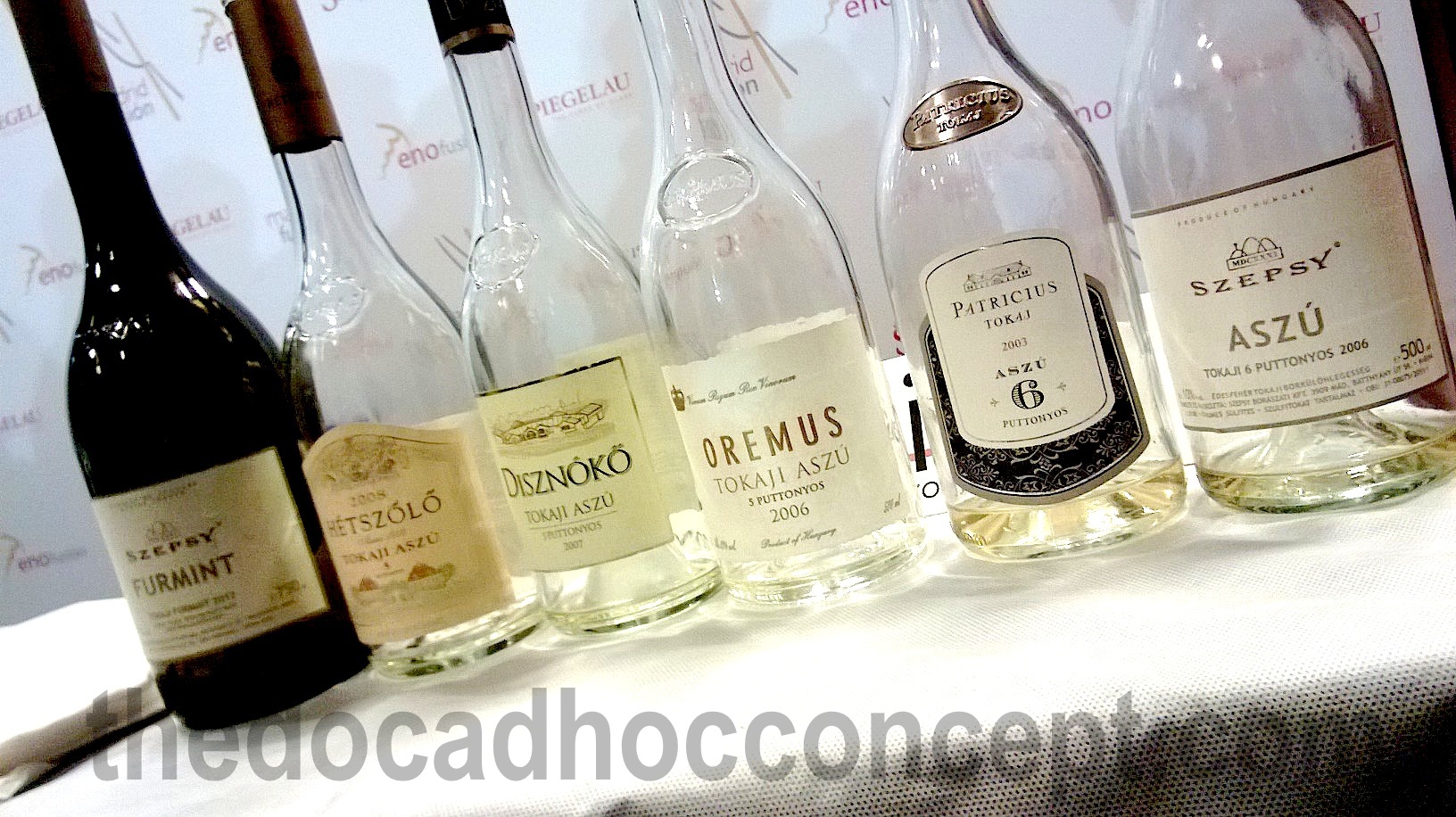 Las catas del DOC en Enofusión 2015. Madrid fusión y vinos.