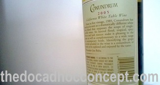Conundrum Blanc (California) 2005