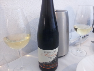 Botella de Riesling