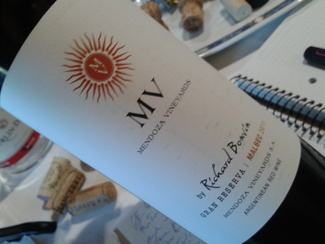 MV Mendoza Vineyards 2011