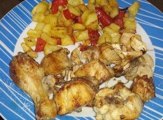 El pollo...