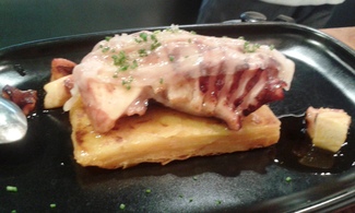 Pulpo, Patata y Cansalada del Bar Cañete 