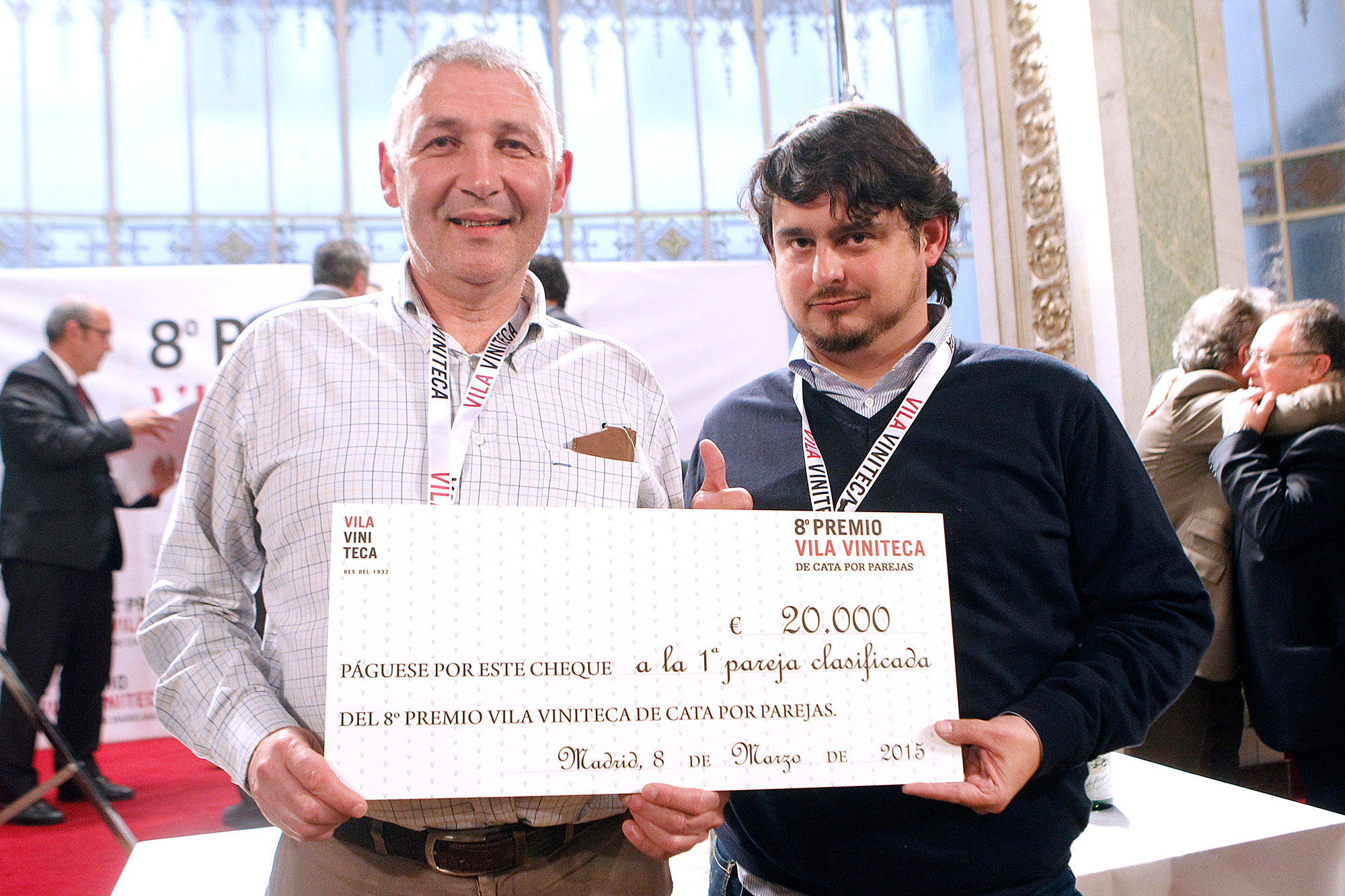 Un francés y un santanderino primer premio Vila Viniteca de Cata por Parejas en su 8ª edición