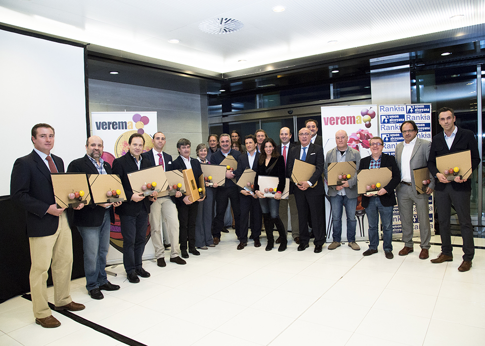 Entrega de los Premios Verema 2014 en la XIV Experiencia Verema Valencia