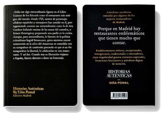 100 relatos de Viña Pomal que homenajean a los restaurantes de Madrid