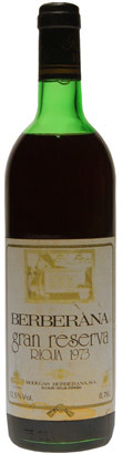Berberana Gran Reserva 1973