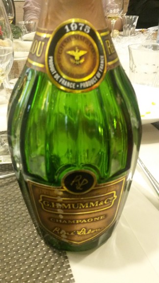 G.H. Mumm Cuvee René Lalou 1975