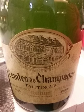 Taittinger Comtes de Champagne blanc de blancs 1969