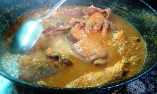 Cazuela de Bogavante del Restaurant Cal Siscu