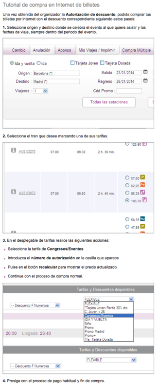 ¡Consigue tu descuento en Renfe para venir a la Experiencia Verema Málaga 2015!