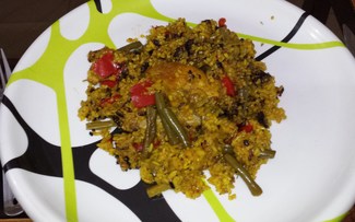 Paella emplatada