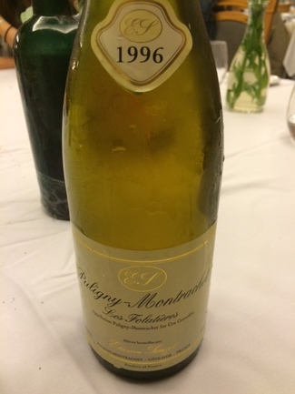 Etienne Sauzet Puligny-Montrachet 1er Cru "Les Folatières" 1996
