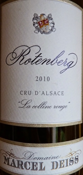 Marcel Deiss Rotenberg 2010