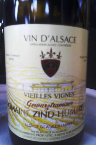 Zind-Humbrecht Gewurztraminer Vieilles Vignes 2013