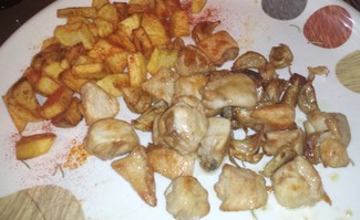 Pollo al ajillo