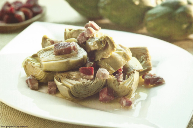 Alcachofas a la Riojana 