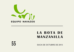 La Bota de Manzanilla nº 55 (Saca de Noviembre 2014)
