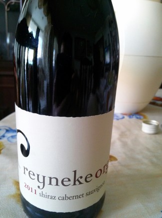 Reyneke Organic Red shiraz cabernet sauvignon 2011