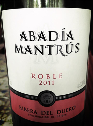 Abadia Mantrús Roble 2011