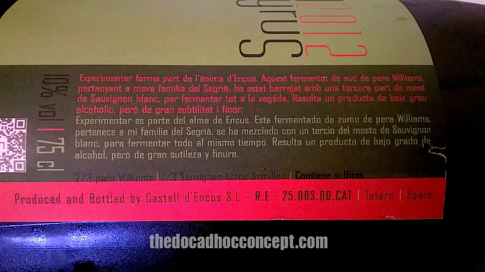 Novedades de ENCUS. Costers del Segre y sus elaboraciones, por Raul Bobet