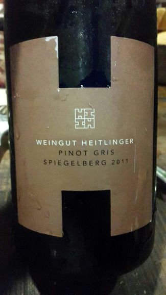 Heitlinger Spiegelbert Pinot Gris Dry 2011
