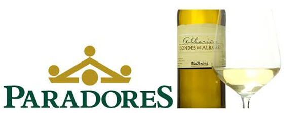 El albariño de Condes de Albarei elegido vino de la carta de Paradores