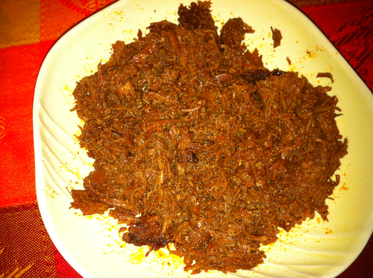 Chilorio, platillo mexicano