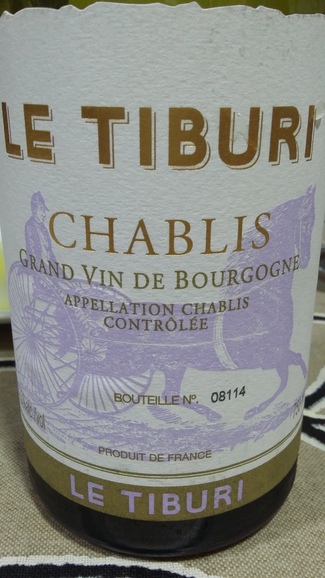 Le Tiburi Chablis 2012