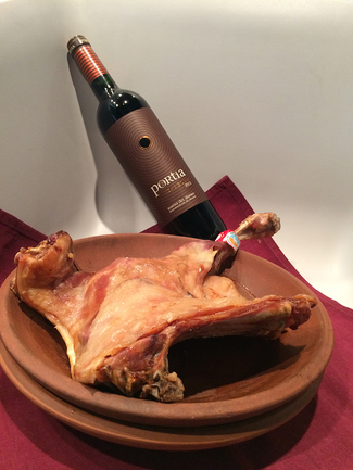 Bodegas Portia prepara un Menú para las Jornadas del Lechazo