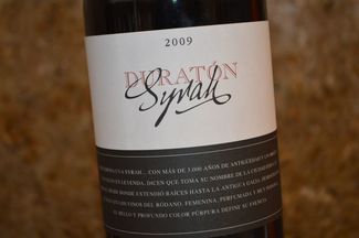 Duratón Syrah 2009