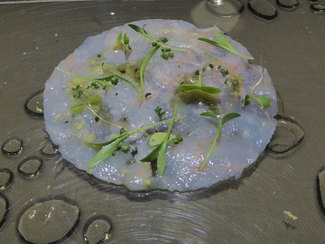 Carpaccio de cigalas