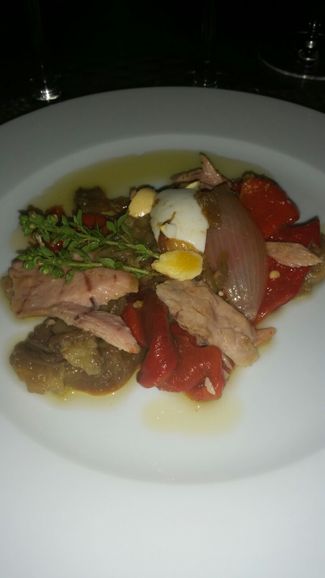 Ensalada de verduras asadas