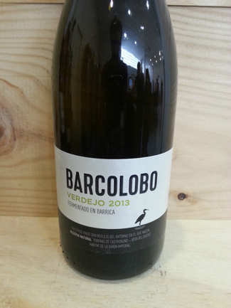 Barcolobo Verdejo Fermentado en Barrica 2013