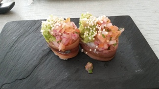 Niguiri de anchoa de Santoña 