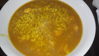 El caldoso de gambas