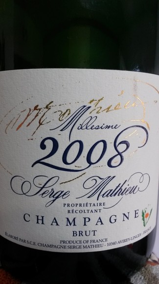 Serge Mathieu Millesime 2008