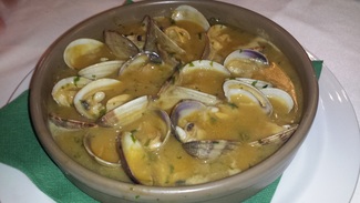 Fabes con almejas