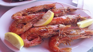Gambas plancha
