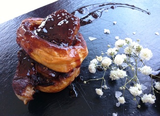 Escalope de Foie en Hojaldre Caliente