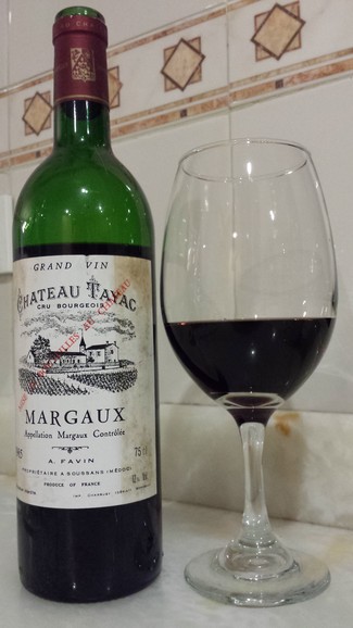 Chateau Tayac Cru Bourgeois 1985