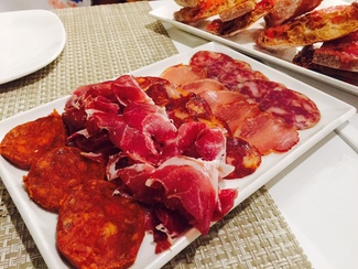 La Degustación de Ibéricos.